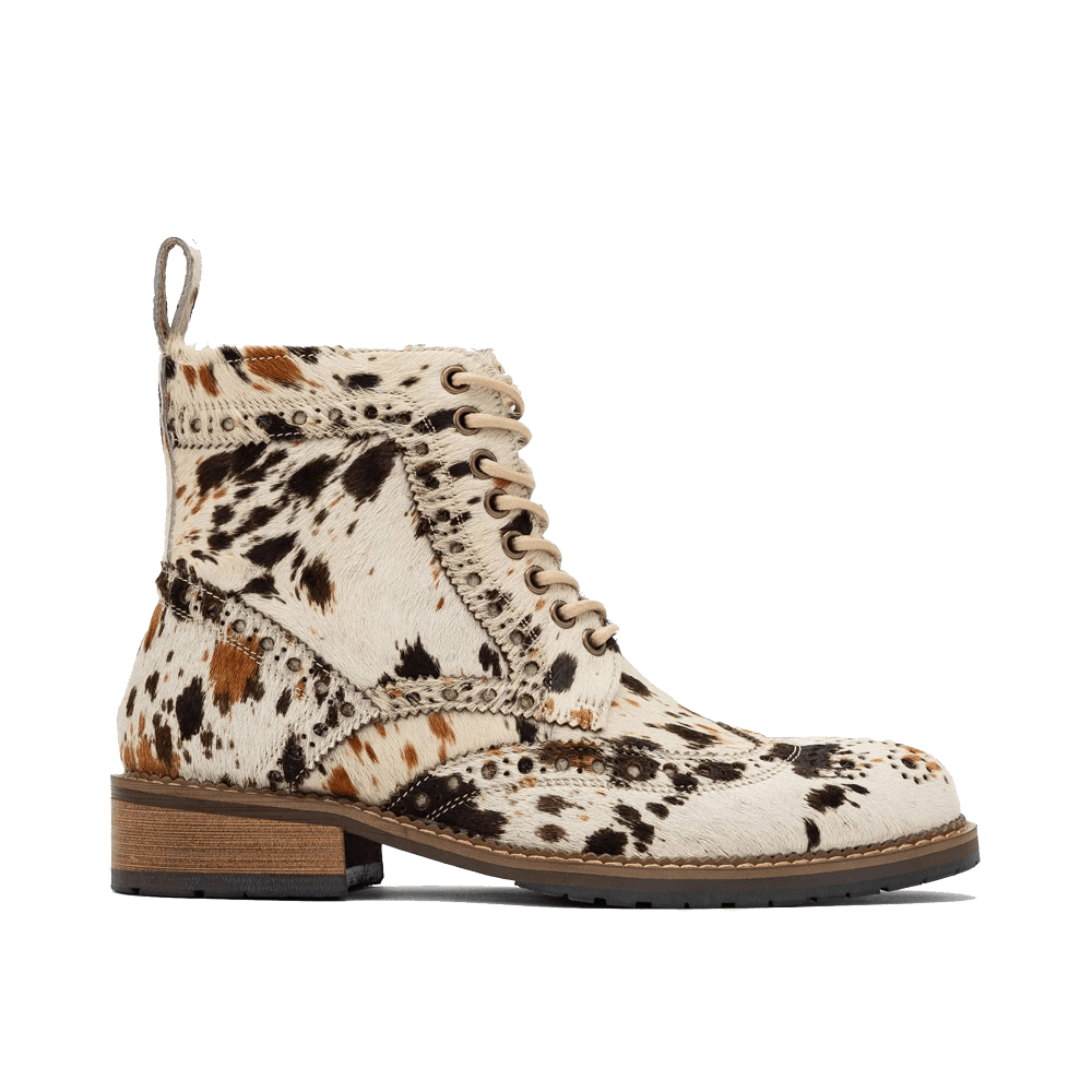 Ms. Belmont Appaloosa Wingtip Boots