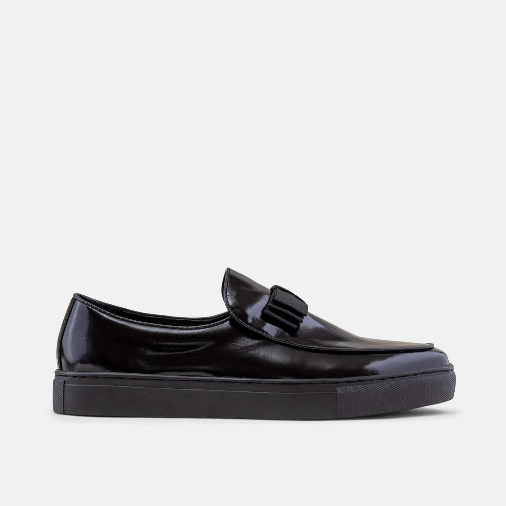 Men Classy Shoes Half Velvet Half Leather Shoes Shiny Shoes Formal Dark Blue / 40