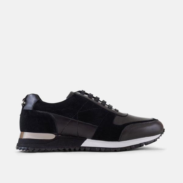 Ash Navy Leather Trainers - Marc Nolan