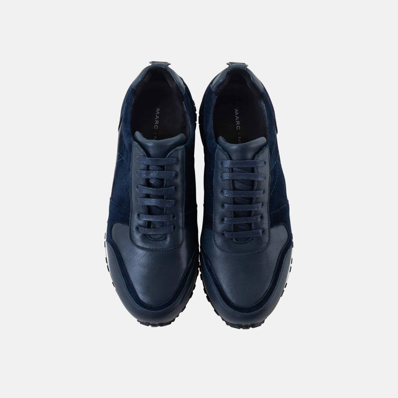 Navy dressy outlet trainers