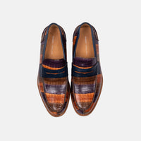 Abe Badlands Leather Penny Loafers