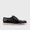 Jasper Black Leather Wingtip Sneakers 2.0