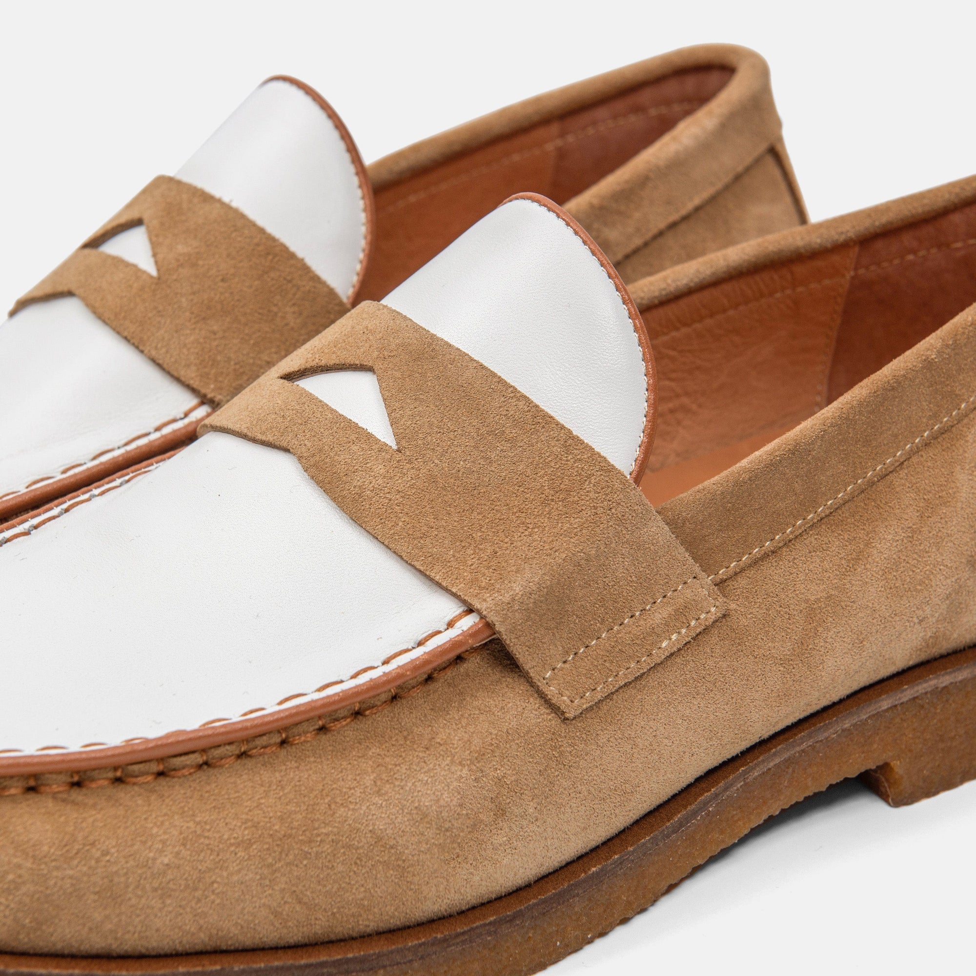 Womens KALON loafer / Sand suede