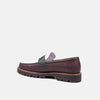 Adler Chocolate Leather Penny Loafers