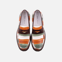 Adler Ivory Coast Leather Penny Loafers