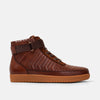 Yesler Caramel Leather High Top Sneakers