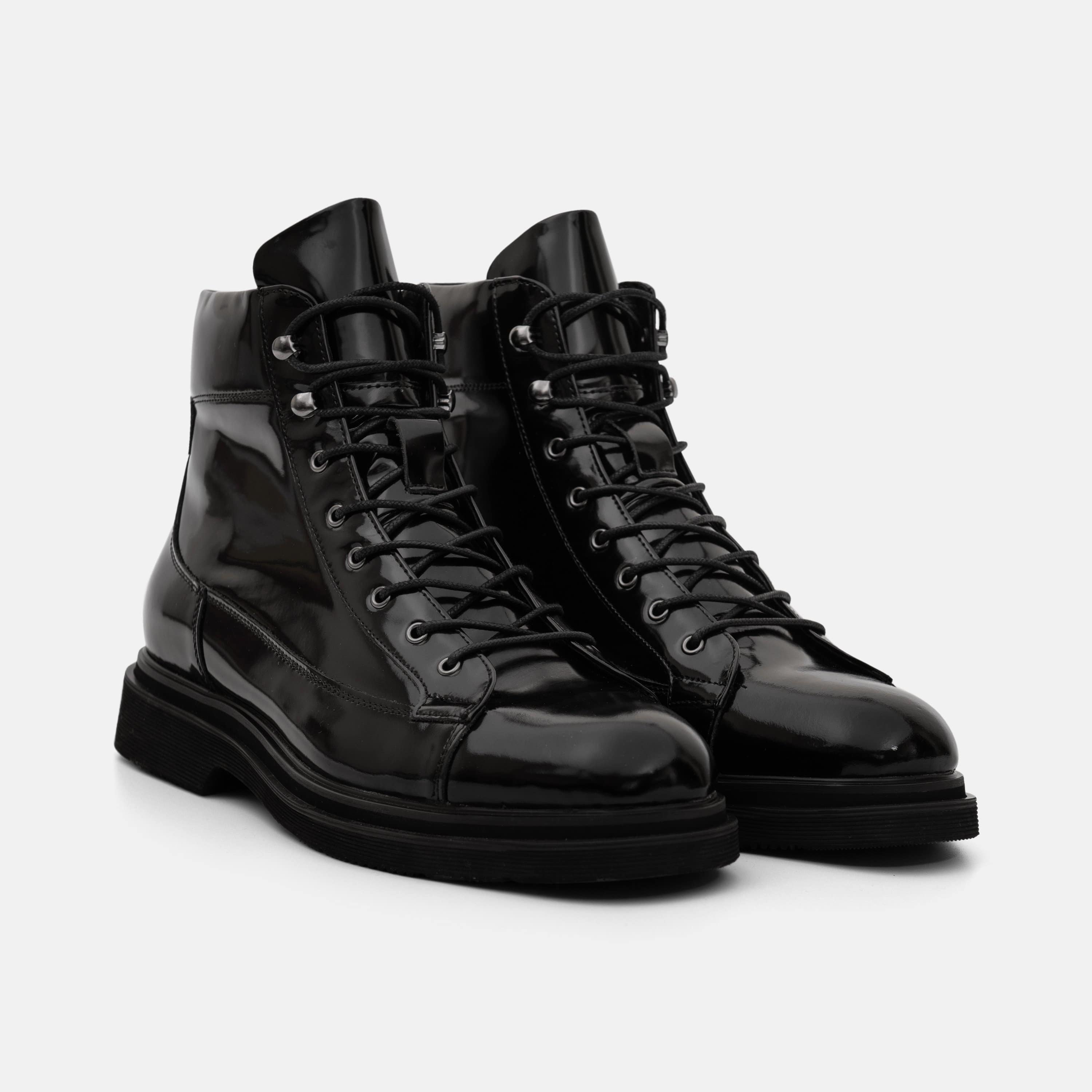 Patent boots men best sale