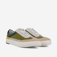 Captain Jungle Green Suede Sneakers