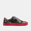 Cody Camo Leather Lace Up Sneakers