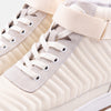 Yesler Cream Leather High Top Sneakers