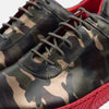 Cody Camo Leather Lace Up Sneakers