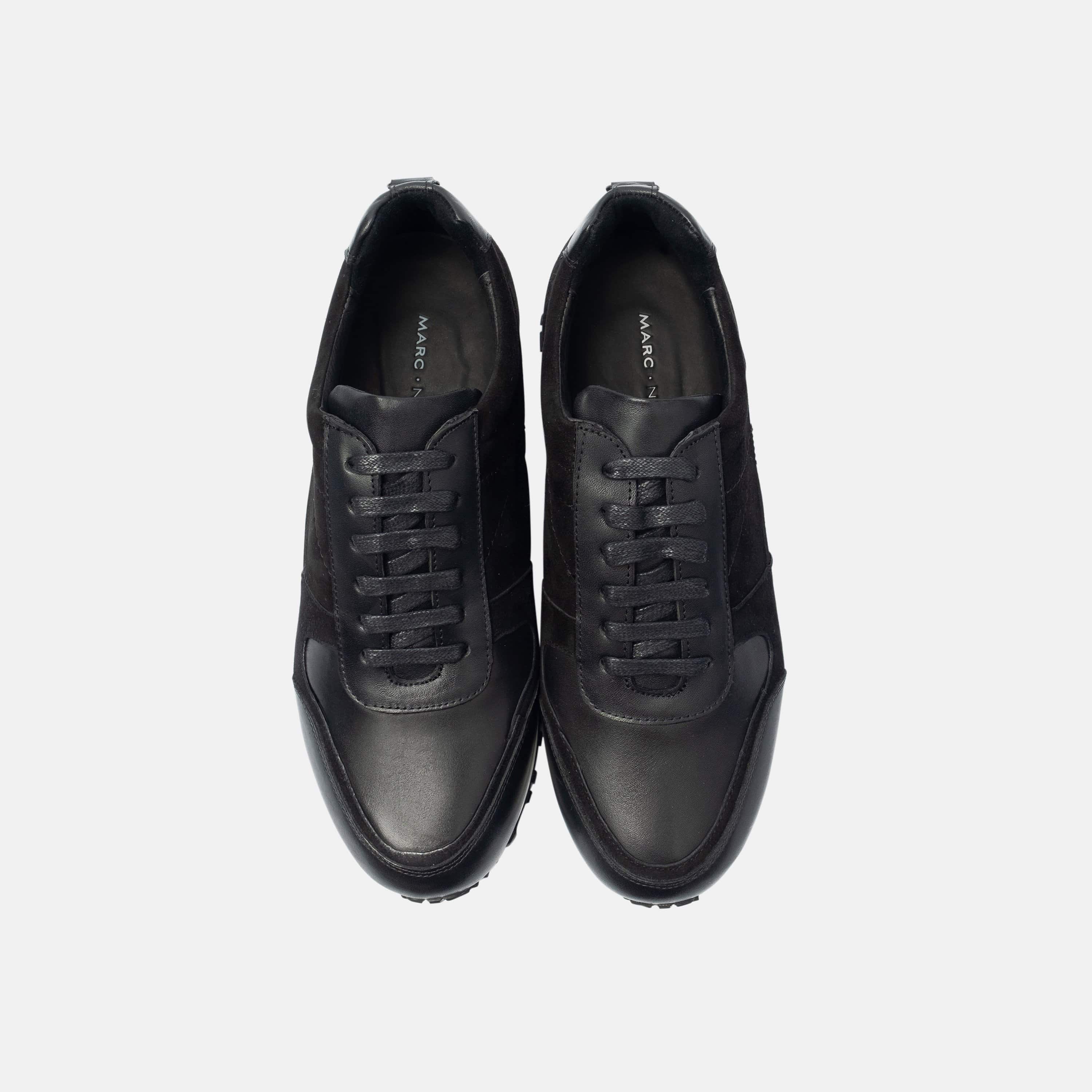 Ash Black Leather Trainers Leather Size 13 by Marc Nolan