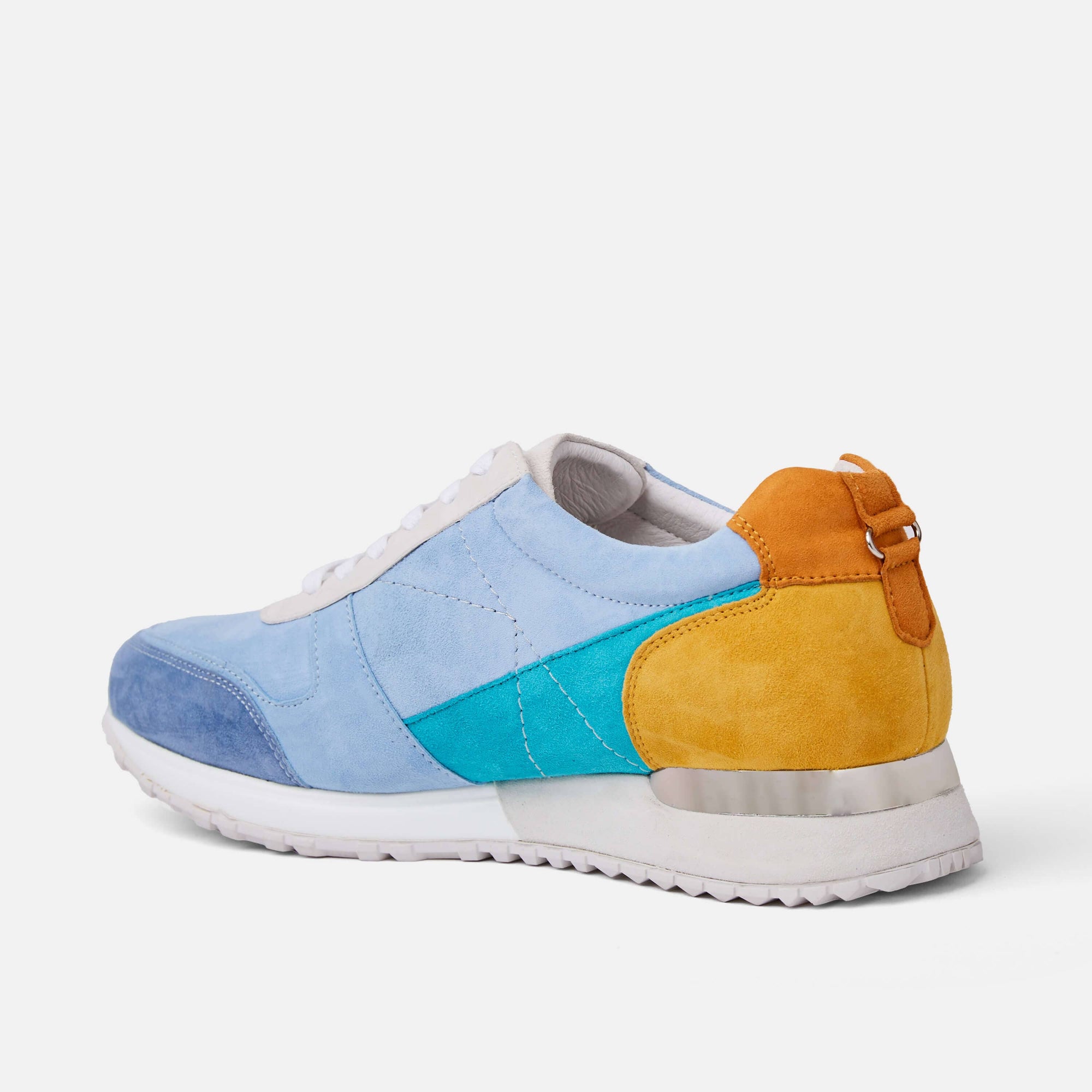 Ash Tropic Blue Suede Trainers