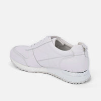 Ash White Leather Trainers